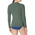 thumbnail image 2 of Women's Standard Smoothies Sleek Solid Long Sleeve Rashguard with UPF 50+, 2 of 3