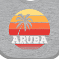 thumbnail image 4 of Inktastic Aruba Vacation Boys or Girls Baby Bib, 4 of 4