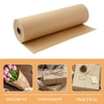 thumbnail image 3 of unbranded Papel De Regalo Marrón Claro En Rollo Para Empaques Y Creativa, 3 of 8