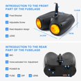 thumbnail image 4 of Jinsinto LED Double Head DJ Party Light Projector Sound Activated RGB W Stage Lighting, 4 of 5