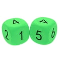 thumbnail image 3 of Durable Green EVA Foam Dice for Kids Safe Oversized Playing Dice for Home Use and Classroom Activities 2pcs, 3 of 9