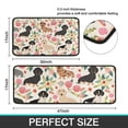thumbnail image 7 of Dachshund and Flower Kitchen Rugs Sets Of 2,Anti Fatigue Kitchen Mat Rugs Non Slip Washable,Decorative Kitchen Floor Mats for Kitchen,Sink,Laundry,17"X30"+17"X47", 7 of 7