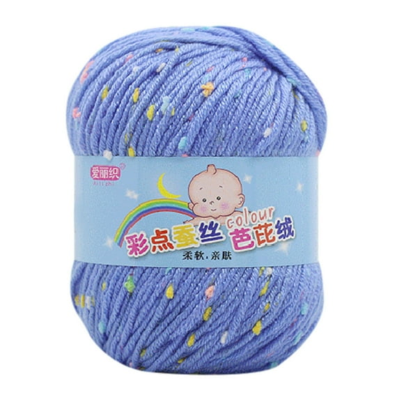 Lynbm Wobbles Crochet Kit for Beginners 50G Hand Knitting Soft Scarf Sweater Hat Crochet Yarn I 1Pc Crochet Kit for Beginners Adults Deals