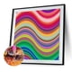thumbnail image 1 of Cuadros Decorativos Pintura de diamante 5D, mapa de ondas de arcoíris DIY, taladro completo, diamantes de imitación redondos Tmvgtek embutido en tela, 1 of 9