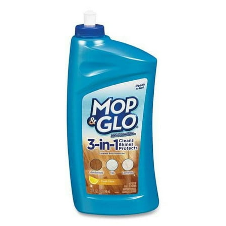 MOP & GLO Ready to Use Multi-Surface Floor Cleaner, Fresh Citrus Scent, 32 oz Bottle, Each