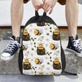 thumbnail image 6 of Rocae Honey Bee Insect print Computer Bag with Separate Compartment, Suitable for 15 inch Laptop Backpack, Gift for Men and Women, 6 of 8
