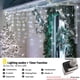 thumbnail image 4 of Toodour Luces De Carámbano De Navidad Al Aire Libre 360 ​​Led 29.5 Pies 8 Modos De Cadena De Luces De Carámbano De Hadas Con 60 Gotas De Luces Led De Navidad Para Fiestas Navideñas, Bodas, Aleros, Dec, 4 of 5