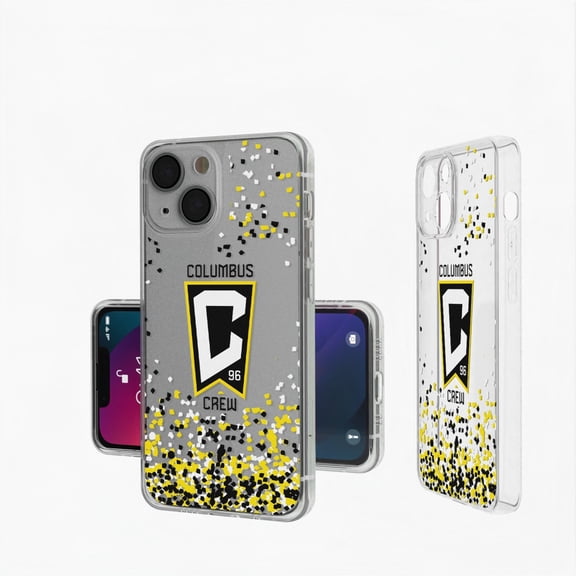 Columbus Crew iPhone Confetti Clear Case