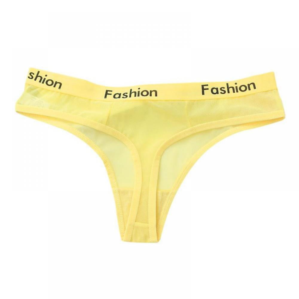 2Pcs/set sexy mesh g-string women's panties transparent underwear women  seamless female underpants intimates lingerie s-xl