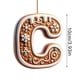 thumbnail image 3 of Adornos navideños colgantes con 26 letras para árbol de Navidad, adornos navideños personalizados para hacer tú mismo, decoración navideña, decoración colgante para árbol de Navidad., 3 of 5