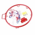 thumbnail image 3 of Filet de Basketball, Anti Fouet Facile à Installer Filet de Basketball Robuste pour Intérieur, 3 of 8