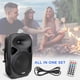 thumbnail image 5 of LyxPro 15 Inch Active PA Rechargeable Battery Speaker System, Bluetooth, MP3, USB, SD Card Slot, Foldable Carry Handle, Easy Carry Wheels-SPA-15 BAT, 5 of 5