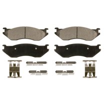 Wagner SevereDuty SX966B Semi-Metallic Disc Brake Pad Set Fits select: 2002-2003,2006-2008 DODGE RAM 1500