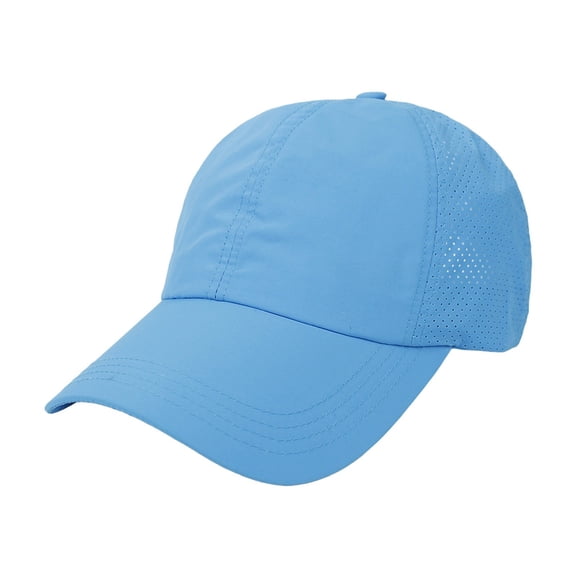 Siminsem Women’s Ponytail Baseball Cap, Quick Drying Mesh Sports Sun Hat with Ponytail Hole, Adjustable Summer Outdoor Cap for Running Hiking Beach