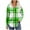 #0147-Green, variant on Uootdi Womens Long Sleeve Shirts Color Block Ribbed Trim Button Down Gift V Neck Tops Business Casual Outfits for Women Fall