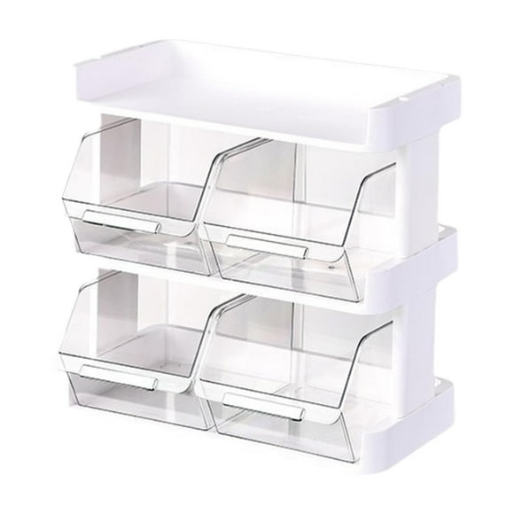 Tnarru Tea Bag Organizer Tea Bags Organizer with Drawers Storage Organizer Box Tea Storage Box Storage Holder Rack for Beverage Bags 3 tier