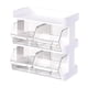 thumbnail image 1 of Estante de almacenamiento para bolsitas de té, contenedor para paquetes de azúcar, caja para guardar té 3 niveles, 1 of 9