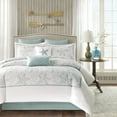 thumbnail image 4 of Harbor House Maya Bay Square Pillow, 16 by 16-Inch, White, 4 of 5