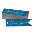 thumbnail image 1 of Inkdotpot Étiquettes de Mariage en Feuille d'Argent Véritable, 50 Pcs, 1 of 6