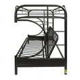 thumbnail image 3 of ACME Eclipse Twin/Full/Futon Bunk Bed in Black, 3 of 4