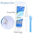 thumbnail image 3 of Kaonry Refrigerator Adhesive Glue, All-Purpose Strong Adhesive, 60Ml, Silicone Fast Drying Sealant With Aluminum Tube, Silicone Sealant For Ceramic And Wood With Precision Tip, 3 of 8
