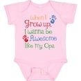 thumbnail image 3 of Inktastic Awesome Like My Opa Boys or Girls Baby Bodysuit, 3 of 5