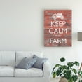 thumbnail image 3 of Trademark Fine Art 'Keep Calm & Farm II' Canvas Art by Alonzo Saunders, 3 of 4