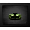 thumbnail image 2 of Rogan, Mark 14x12 Black Modern Framed Museum Art Print Titled - Dodge Viper Green, 2 of 5