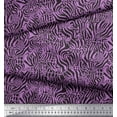 thumbnail image 2 of Soimoi Purple Cotton Jersey Fabric Leopard & Wild Animal Skin Fabric Prints by Yard 58 Inch Wide, 2 of 3