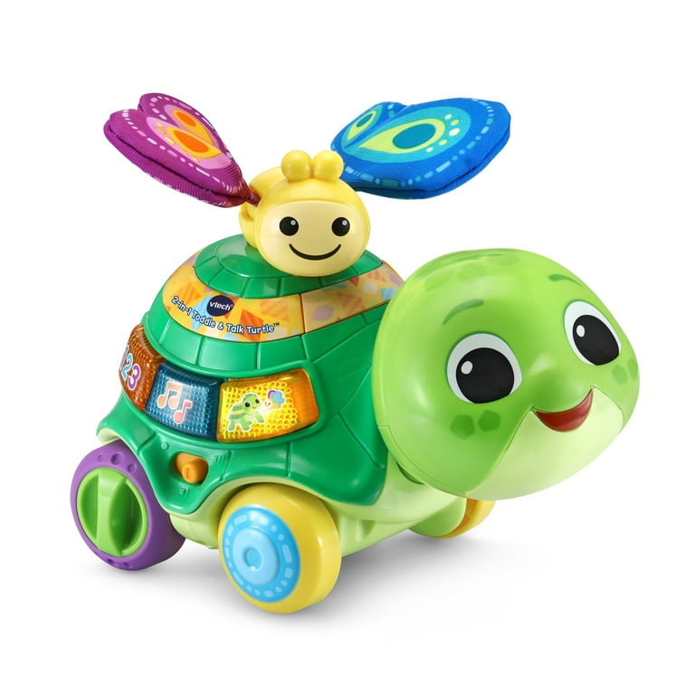 VTech® Learning Baby Walker, 2-in-1 Toddle & Talk Turtle