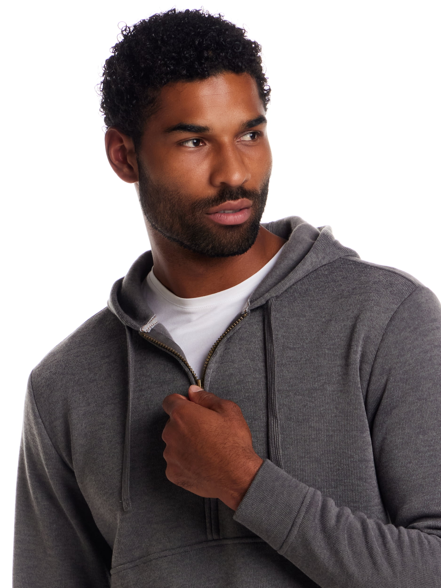 Frontier Threads Men's Long Sleeve Half Zip Pullover Hoody