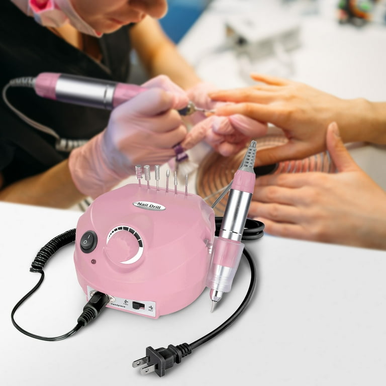 Byootique Electric Acrylic Nail Drill Manicure Pedicure Kit Pedal