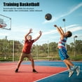 thumbnail image 4 of Training Basketball,Size 7 PU Rubber Wearproof Heavy Trainer Basketball Weighted Basketball Training Equipment, 4 of 7