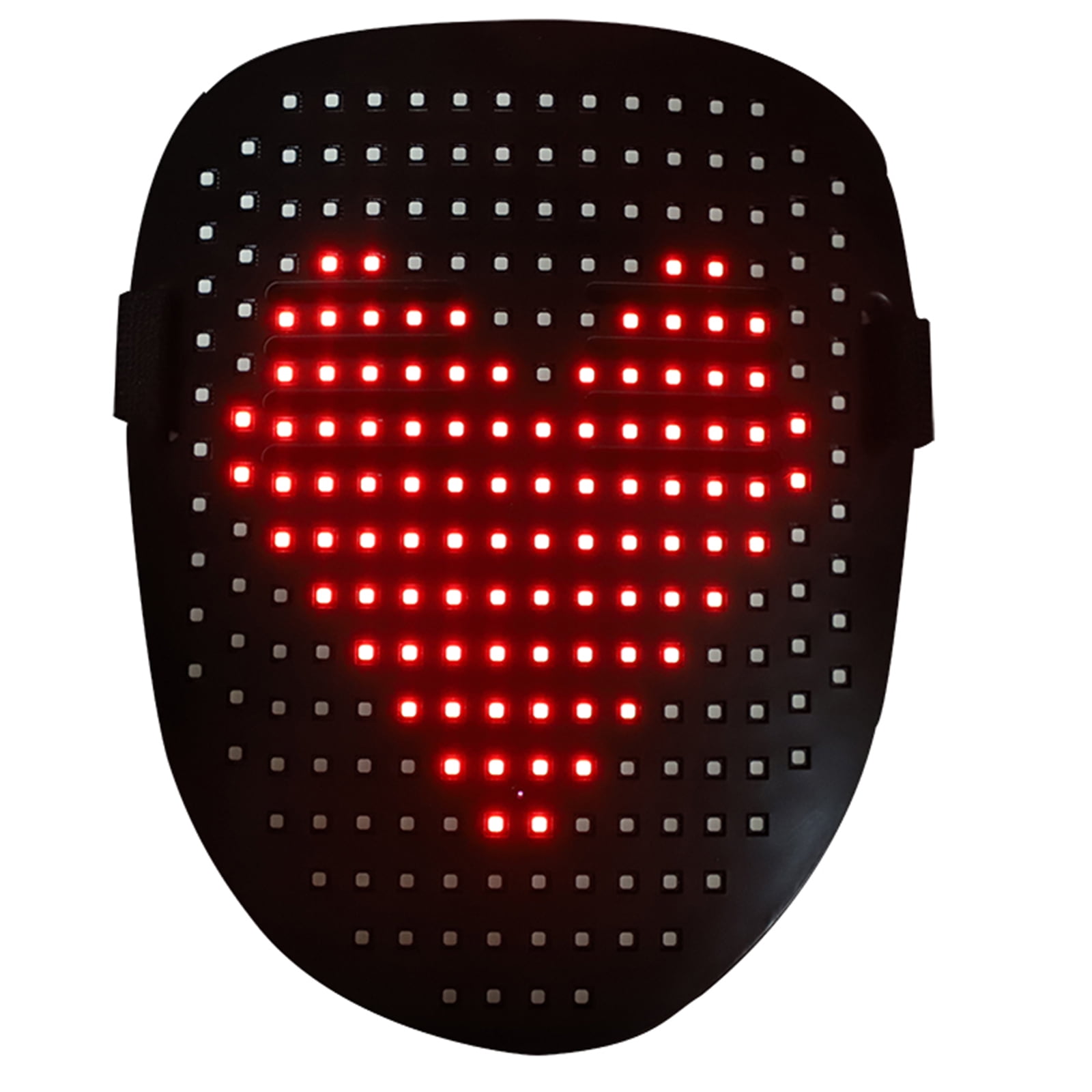 Máscara Facial Luminosa LED Máscara Facial Iluminada Máscara De Disfraz Deteccion De Gestos Máscara Facial Luminosa LED Máscara Facial Iluminada Máscara De Disfraz Deteccion De Gestos