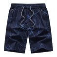 thumbnail image 2 of Munlar Mens Shorts,Fashion Men's Pocket Zipper Buttons Print Leisure Time Tooling Short Pants, 2 of 6