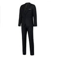 thumbnail image 1 of DPTALR Men's Suit Jacket + Suit Pants Two-piece Suit, 1 of 4