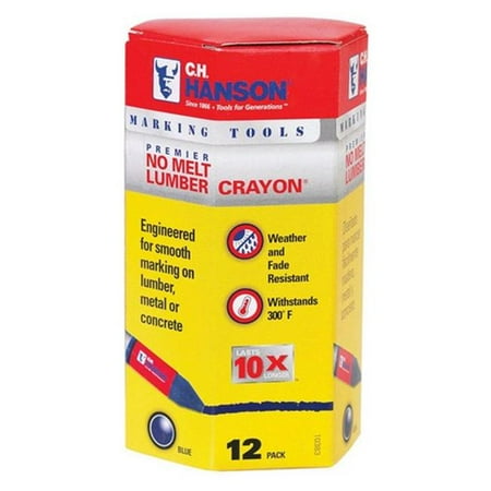 Lumber Crayon Holder - CRAYON LUMBER BLUE