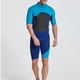 thumbnail image 5 of Traje de neopreno de manga corta para hombre y adulto, traje de baño de surf corto de una pieza para mantenerse abrigado. Azul XXXL, 5 of 8