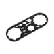 thumbnail image 5 of Llave para tapa de horquilla de bicicleta, herramienta para quitar tapa de manivela, herramienta de reparación de bicicletas de aleación de aluminio Negro 8T 12T, 5 of 8