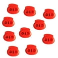 thumbnail image 1 of Langgg 10 Pcs Verrous de Cordon en Plastique pour Haricots 2 Cylindres Arrêt Ressort Trou Toggle, 1 of 8
