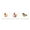 Unframed Version, variant on Gallery Pops Pokemon - Charmander Evolutions Wall Art Bundle (3-Pack)