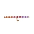 thumbnail image 3 of Time and Tru Goldtone Multicolored Bead Initial "L" Necklace, 3 of 6