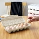 thumbnail image 4 of Contenedor de Almacenamiento de Huevos de 4 Niveles Deslizable - Organizador para Refrigerador con Diseño Abatible, Soporte para Huevos Que Ahorra Espacio, Protección Anticaídas, Plástico Transparent, 4 of 6