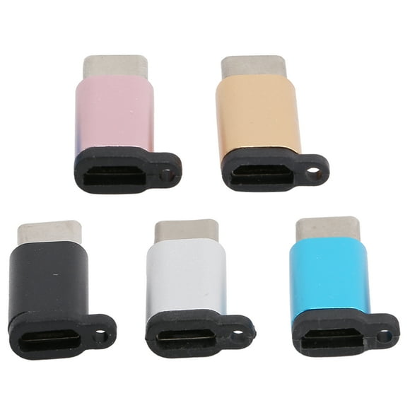 Type C Adapter, Keyhole Design Small Lightweight Stable Reliable Compact Portable USB C Adapter For