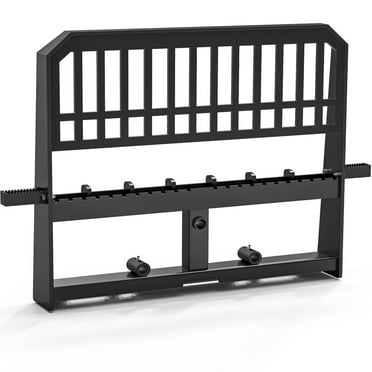 RVNI 45 inch Frame Quick Tach Pallet Fork Attachment for Skid Steer Tractor 4000LBS Steel