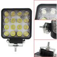 thumbnail image 3 of 2X 48 W, 6000 K, luces de trabajo LED, lámpara para tractor, SUV, camión, 4x4, 12 V, 24 V, 3 of 5