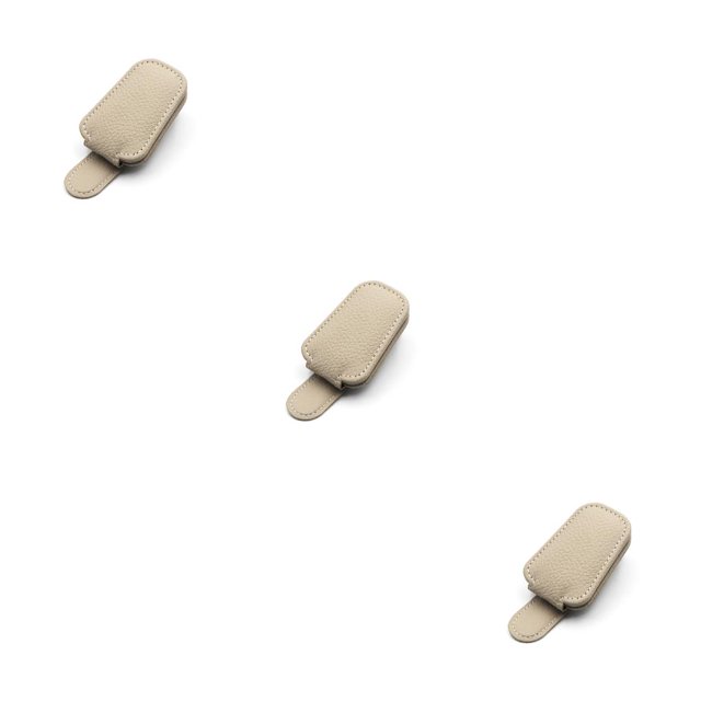Estuche para gafas de sol Kenally con Clip para coche color Beige