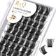 thumbnail image 1 of B&Qaugen Easy Fan Lashes D-0.03-19 B&Qaugen Easy Fan Volume Lashes 0.03 Extensiones de pestañas D Curl Mega Lash Extension 9 a 25 mm Negro mate B&Q Easy Volume Fan Lashes (D-0.03,19 mm), 1 of 4