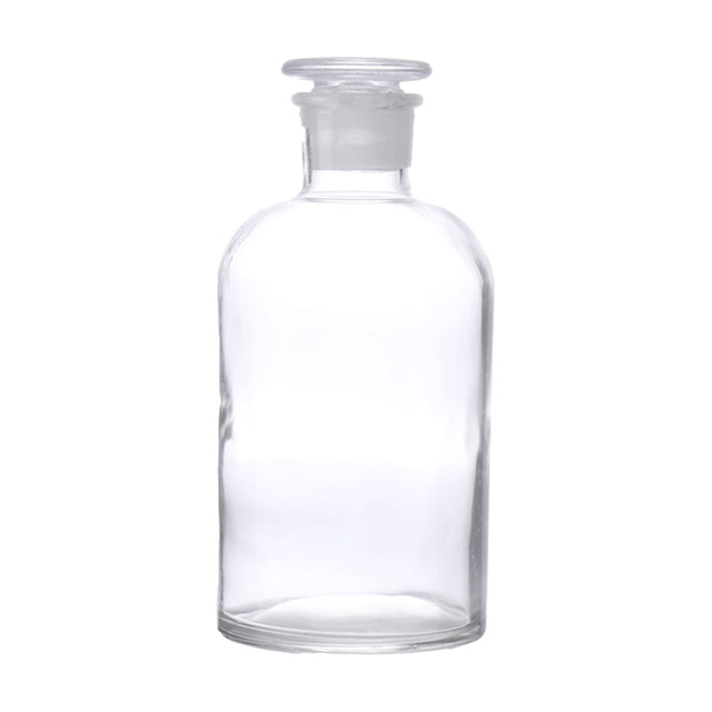 Shisuyan 1 Pce Bouteille de Réactif en Verre avec Échelle Petite Bouche Bouteille de Réactif pour Laboratoire