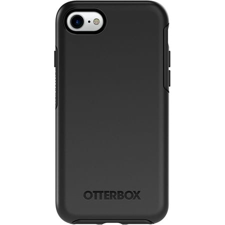 OtterBox SYMMETRY SERIES Case for iPhone SE (2nd gen - 2020) and iPhone 8/7 (NOT PLUS) - Retail Packaging - BLACK